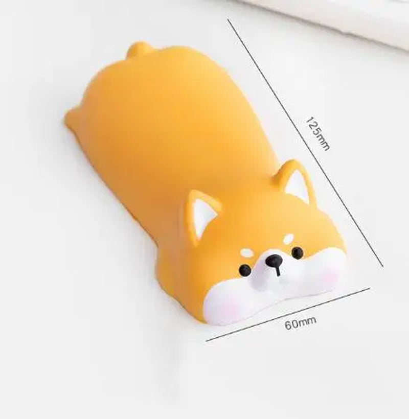 Cute Squishy Wrist Rest Mouse Pad – Ergonomic Arm Support for Pain-Free Gaming & Work Setup
