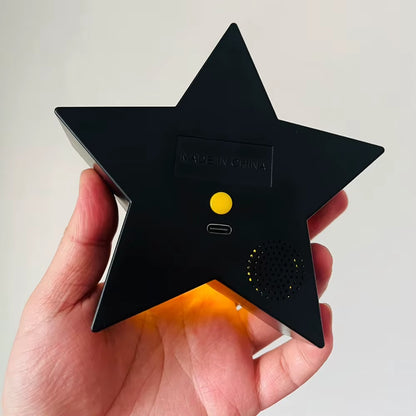 LED Music Night Light Star Lamp – USB Rechargeable 3D Desk Light Perfect Gift for Teens & Room Decor