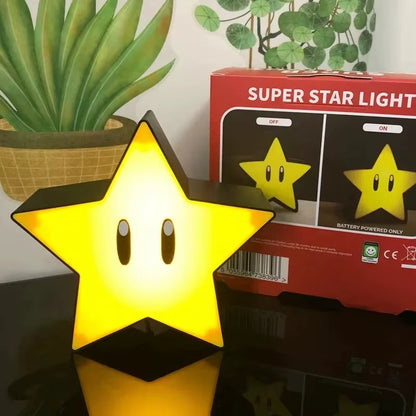 LED Music Night Light Star Lamp – USB Rechargeable 3D Desk Light Perfect Gift for Teens & Room Decor