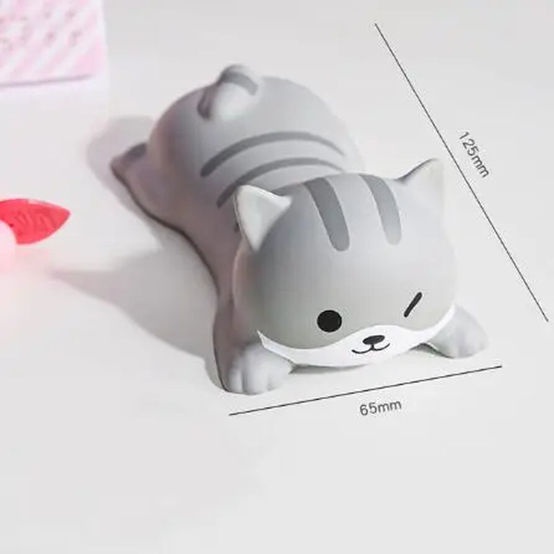 Cute Squishy Wrist Rest Mouse Pad – Ergonomic Arm Support for Pain-Free Gaming & Work Setup