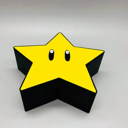 LED Music Night Light Star Lamp – USB Rechargeable 3D Desk Light Perfect Gift for Teens & Room Decor