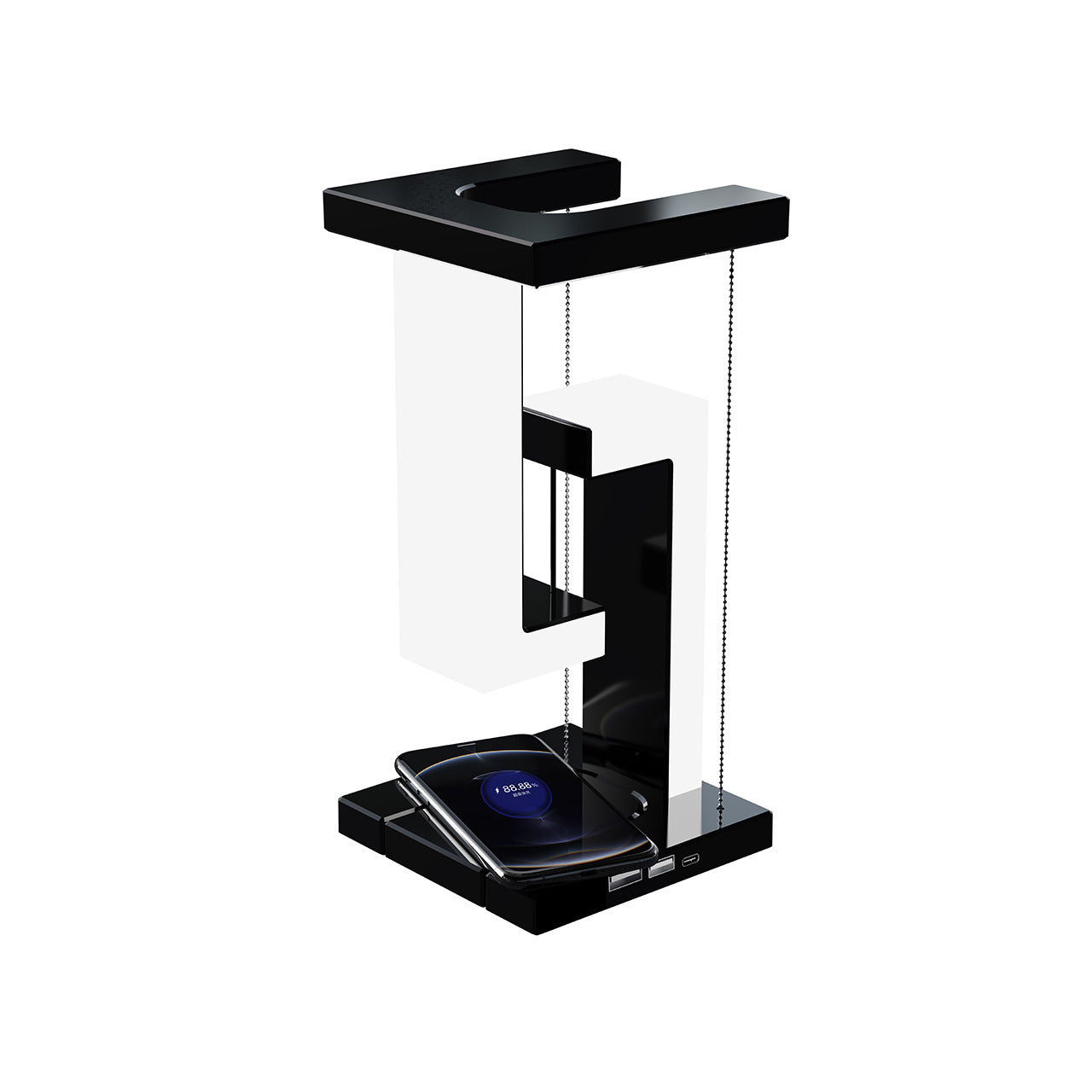 Anti Gravity Floating Lamp with Wireless Charging – Futuristic Desk Light That Feels Impossible