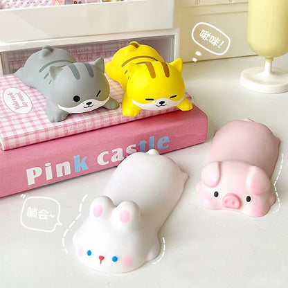 Cute Squishy Wrist Rest Mouse Pad – Ergonomic Arm Support for Pain-Free Gaming & Work Setup