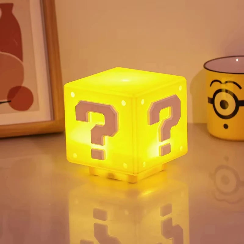 Unique LED Question Mark Night Light – USB Rechargeable Ambient Lamp Gift for Teens & Room Decor