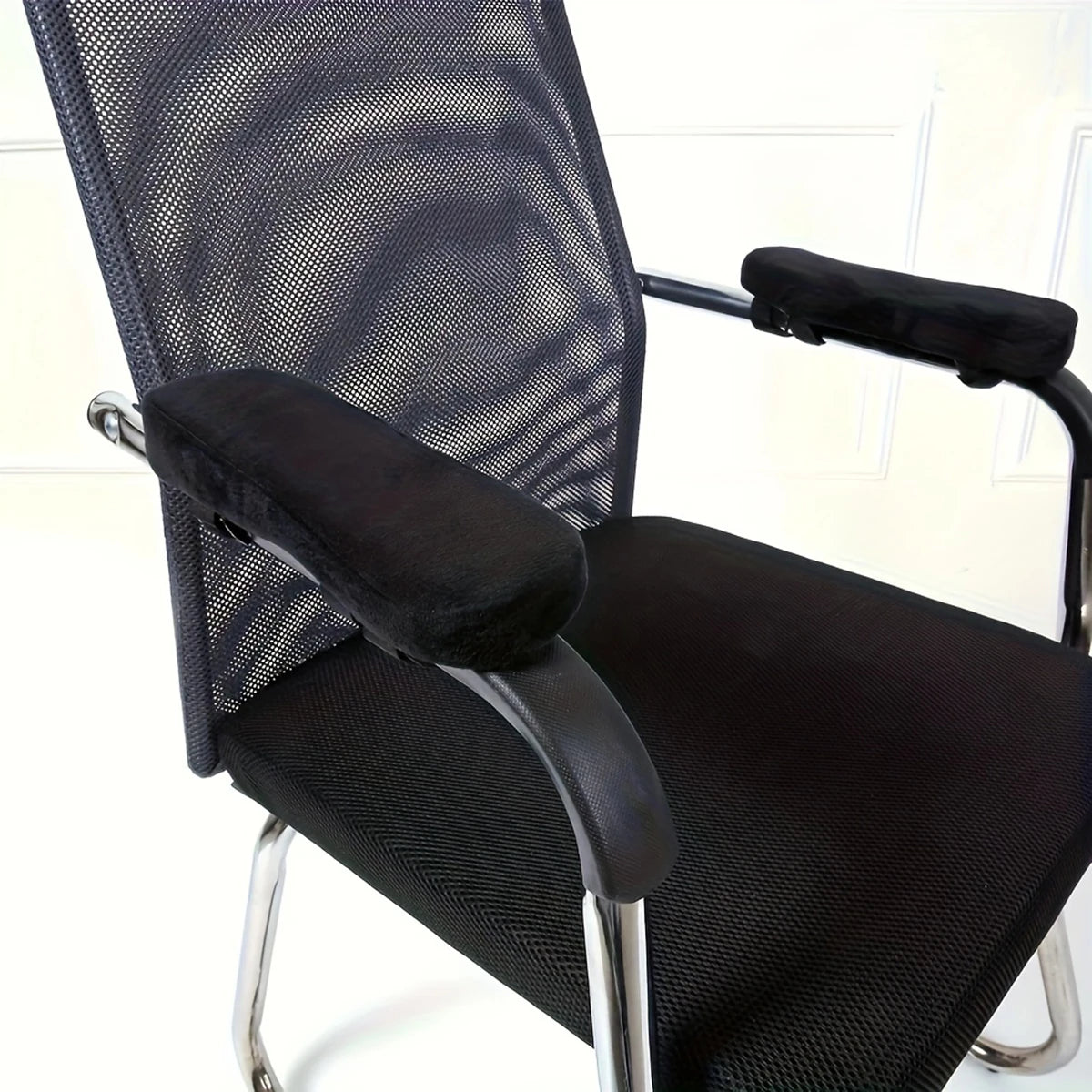 Stop Elbow Pain While You Work or Game – Soft Ergonomic Chair Armrest Cushions with Washable Covers