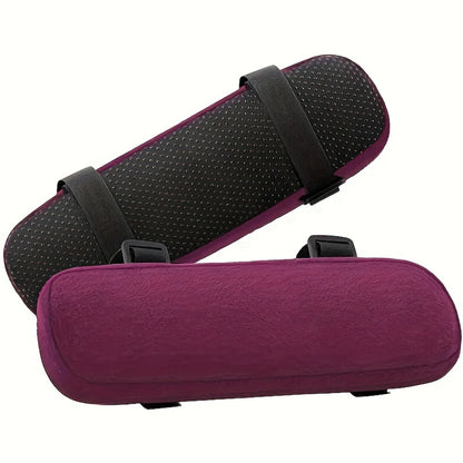 Stop Elbow Pain While You Work or Game – Soft Ergonomic Chair Armrest Cushions with Washable Covers