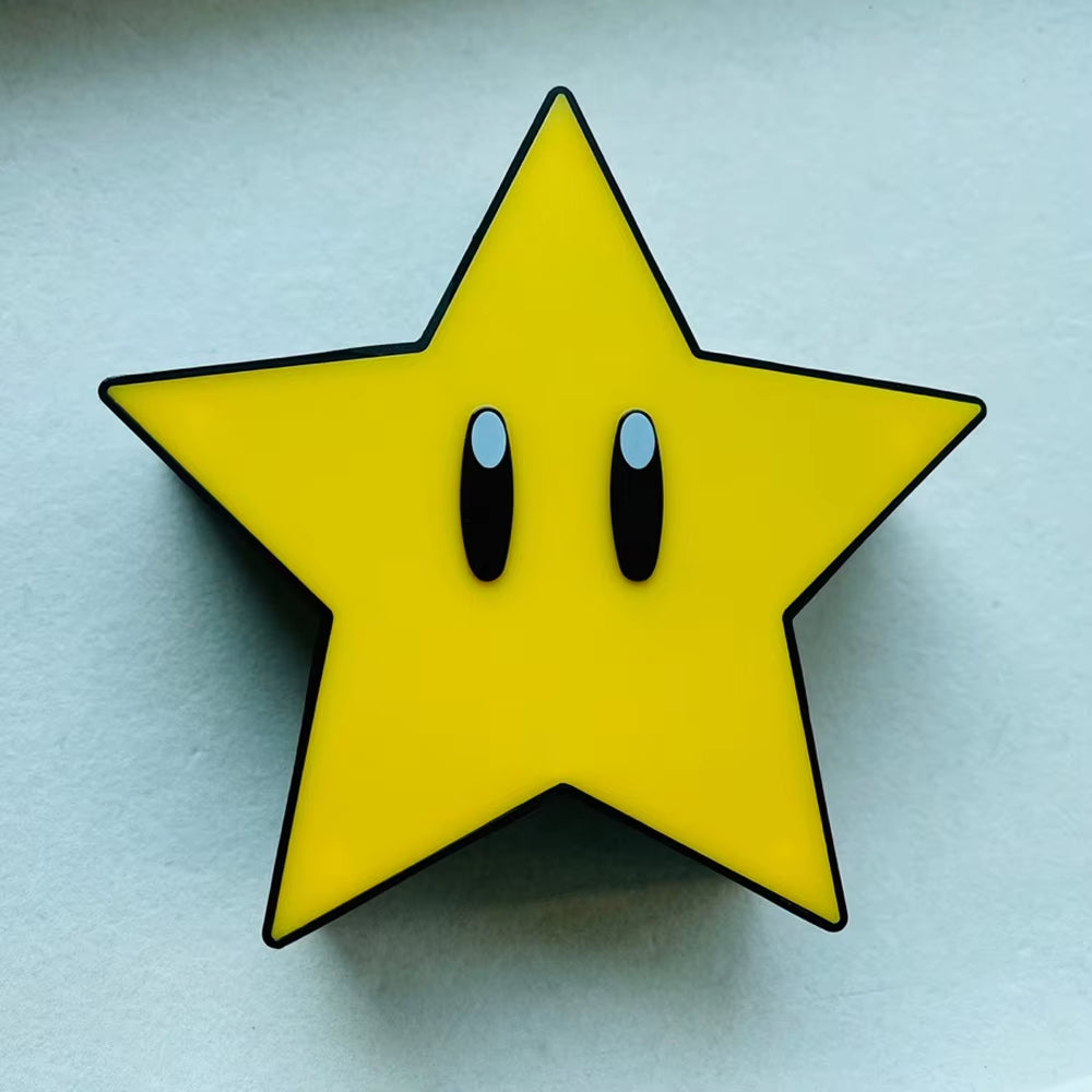 LED Music Night Light Star Lamp – USB Rechargeable 3D Desk Light Perfect Gift for Teens & Room Decor