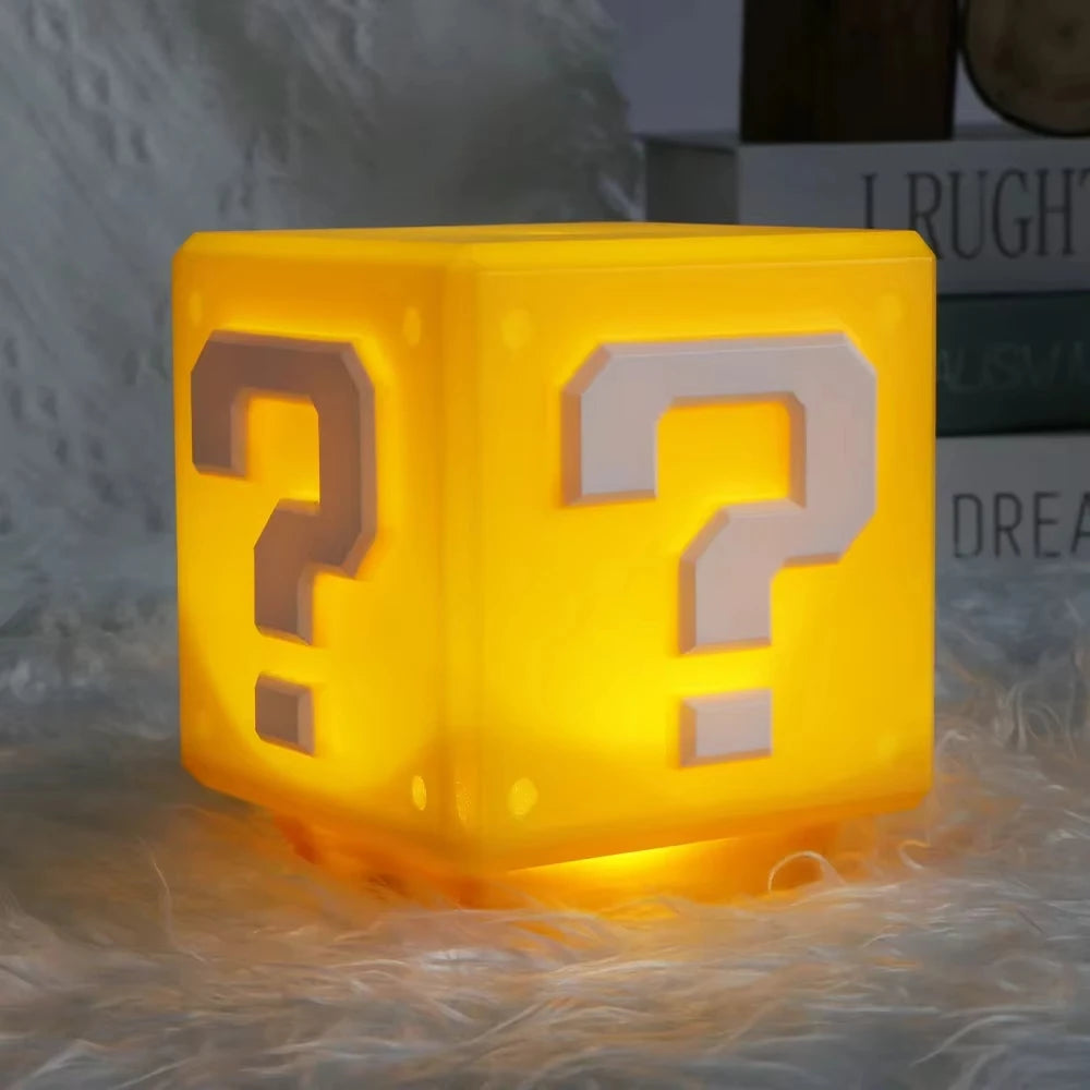 Unique LED Question Mark Night Light – USB Rechargeable Ambient Lamp Gift for Teens & Room Decor